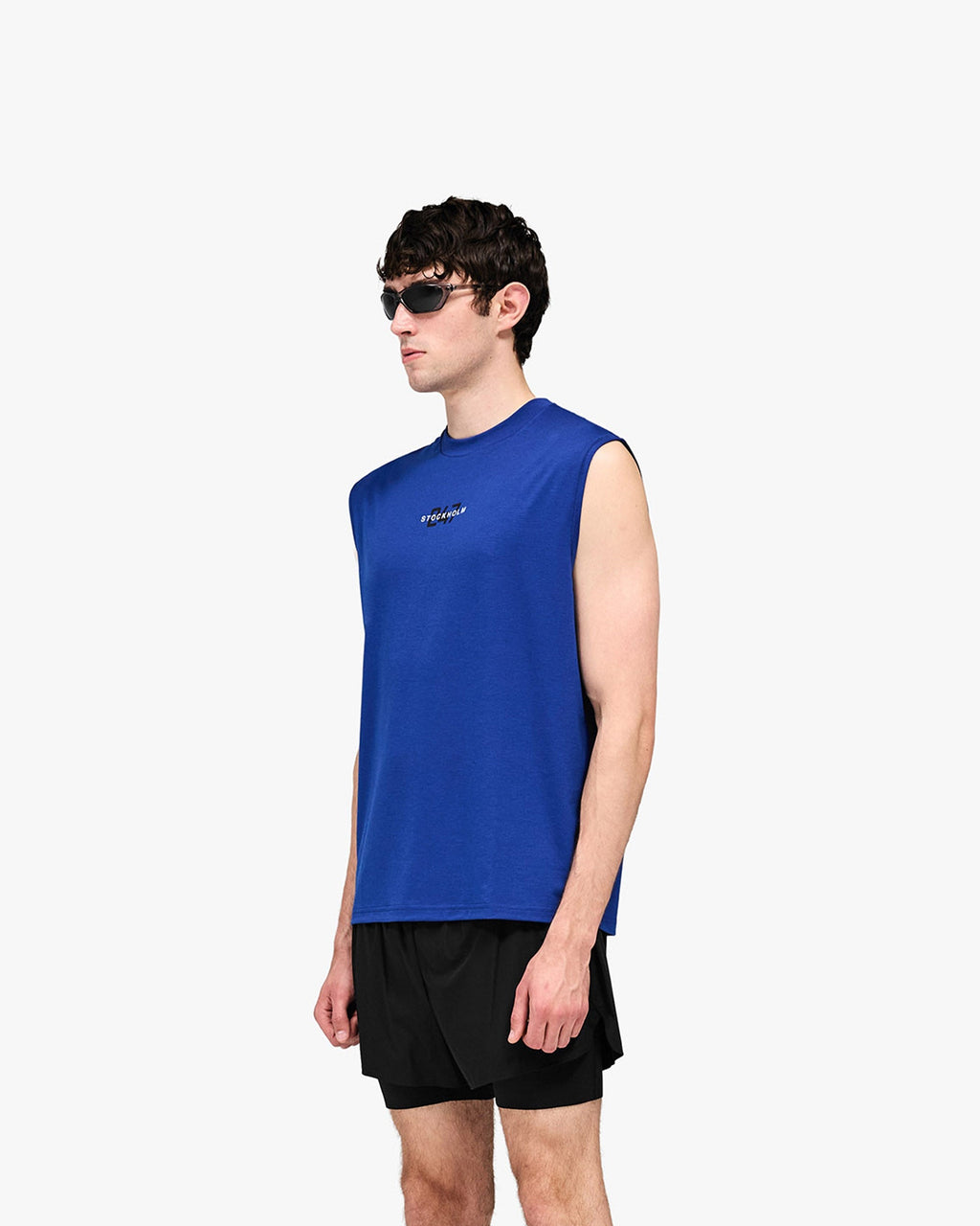 247 Stockholm Oversized Tank - Blue