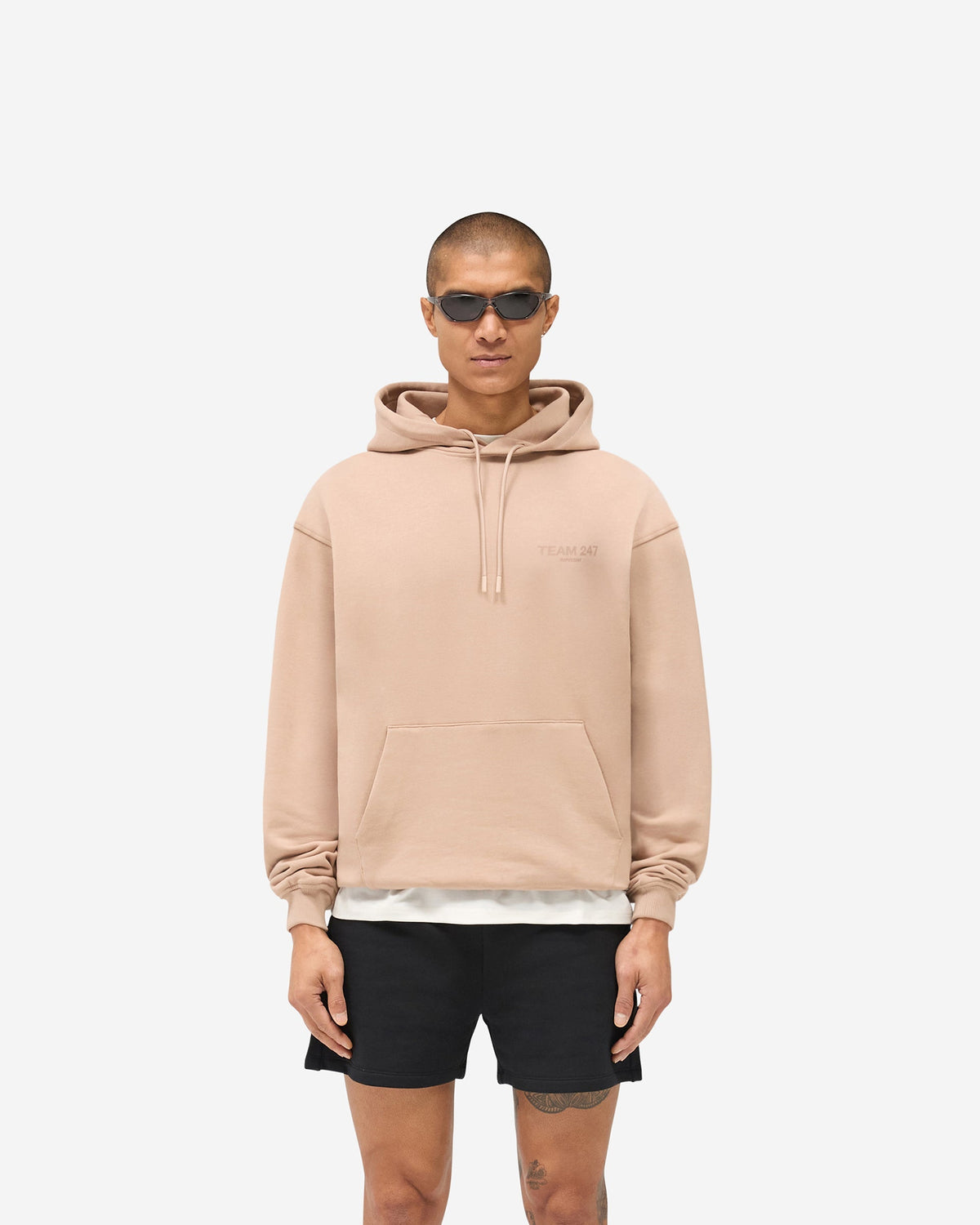 Team 247 Oversized Hoodie - Clay