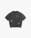 Flannels Legacy Banner T-Shirt - Vintage Grey