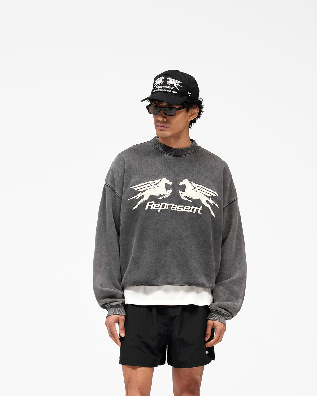 Pegasus Sweatshirt - Vintage Grey