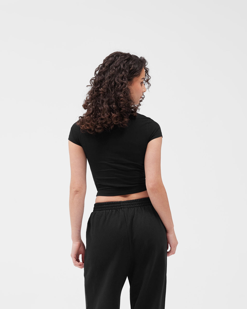 EngLAnd Baby Tee - Jet Black