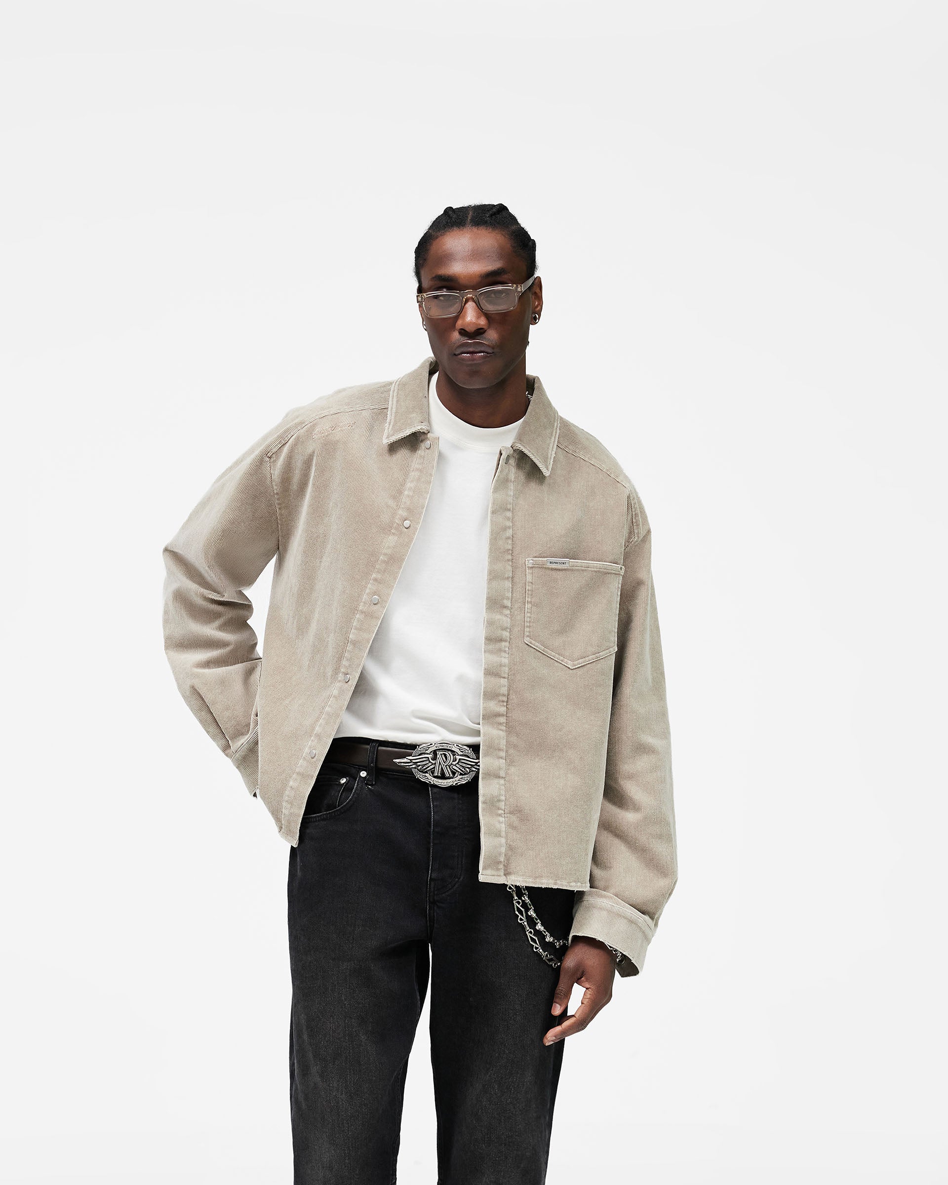 Sierra Cord Shirt - Vintage Khaki