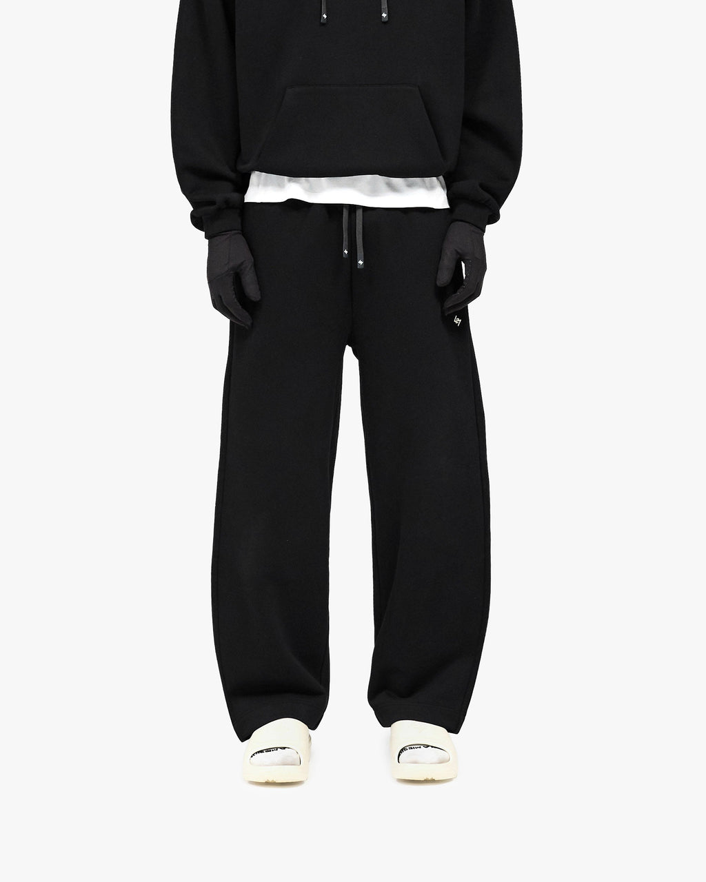 247 DNA Almond Leg Sweatpant - Jet Black