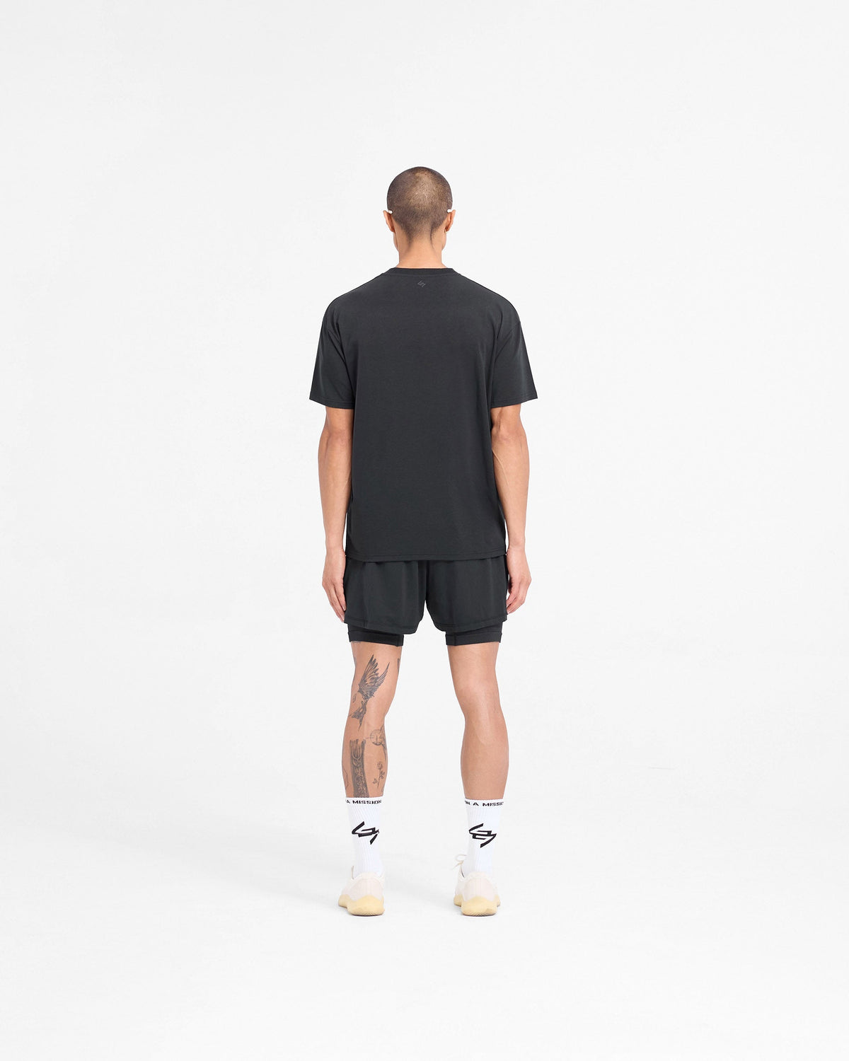247 DNA Oversized T-Shirt - Jet Black