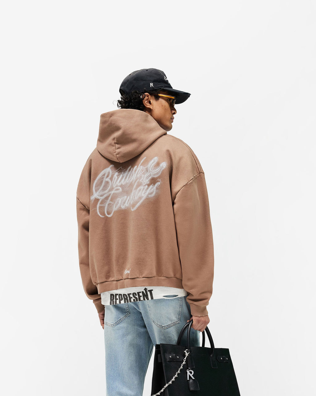 British Cowboys Hoodie - Dusty Brown