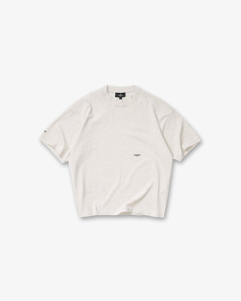 Micro Owners Club T-Shirt - Cream Marl