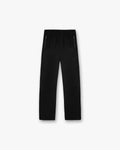 Piped Track Pant - Jet Black