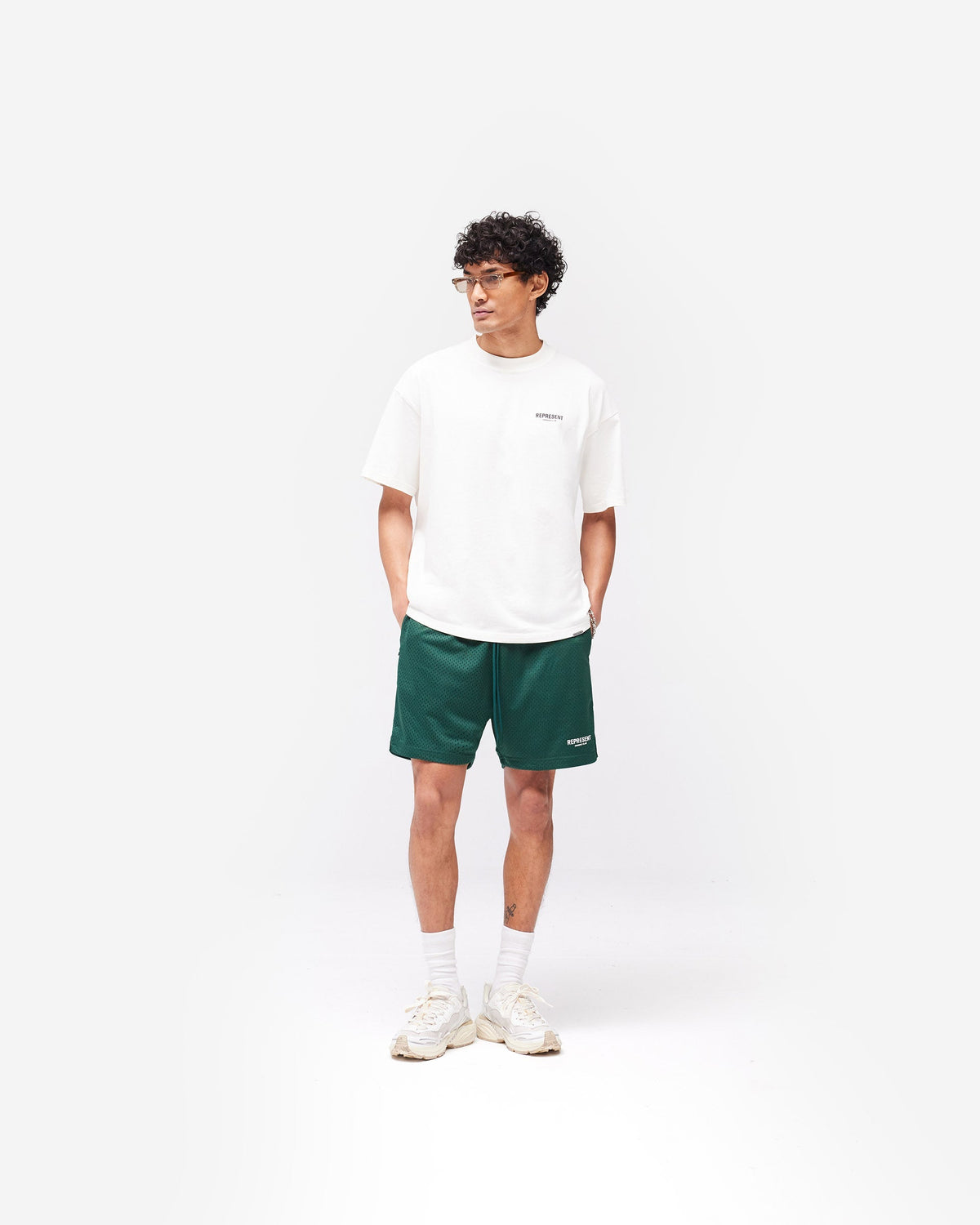 Represent Owners Club T-Shirt - Flat White