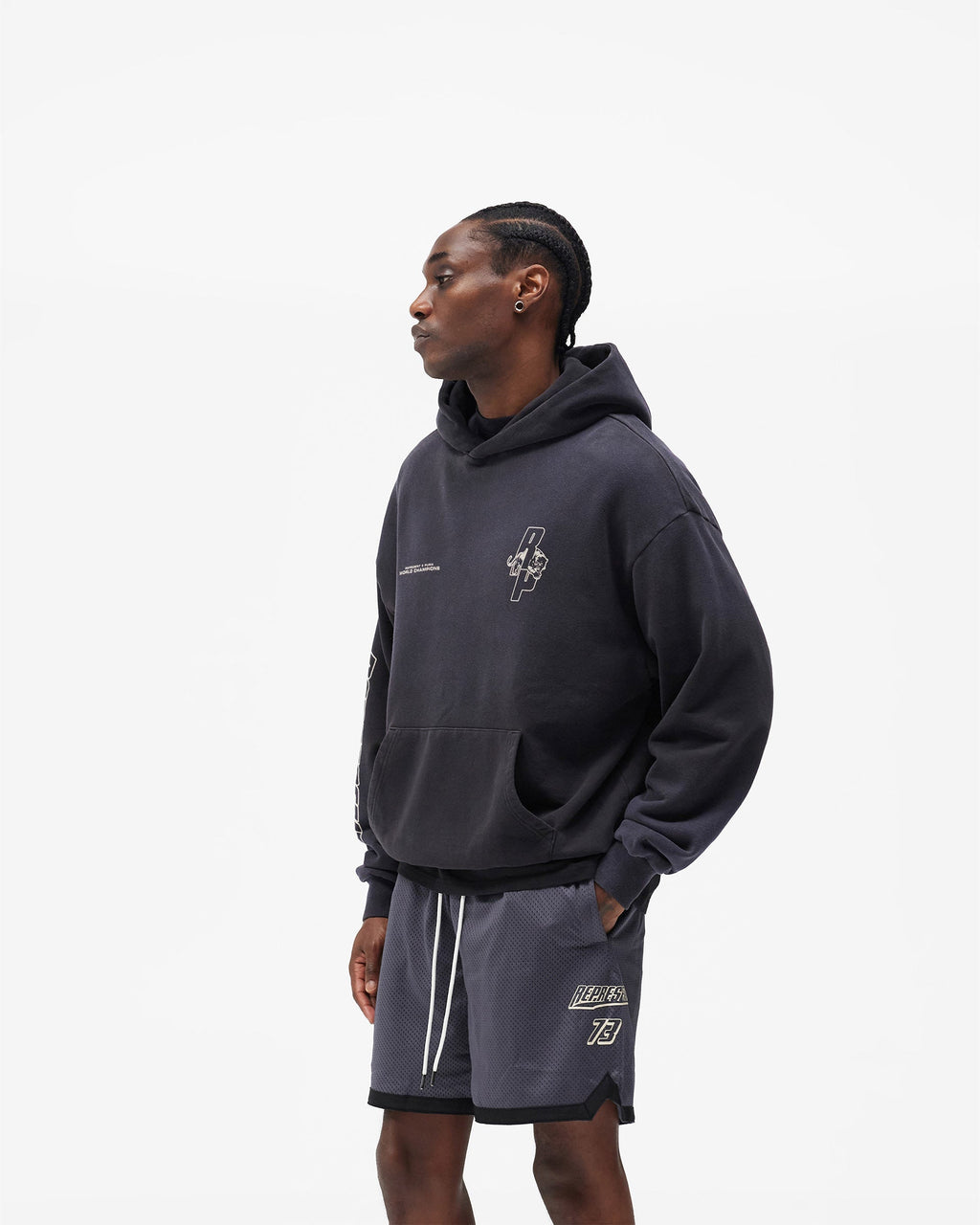 Represent X Puma Hoodie - Puma Black