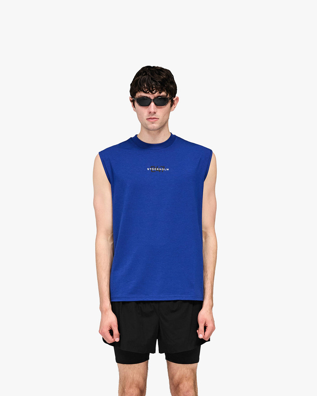 247 Stockholm Oversized Tank - Blue