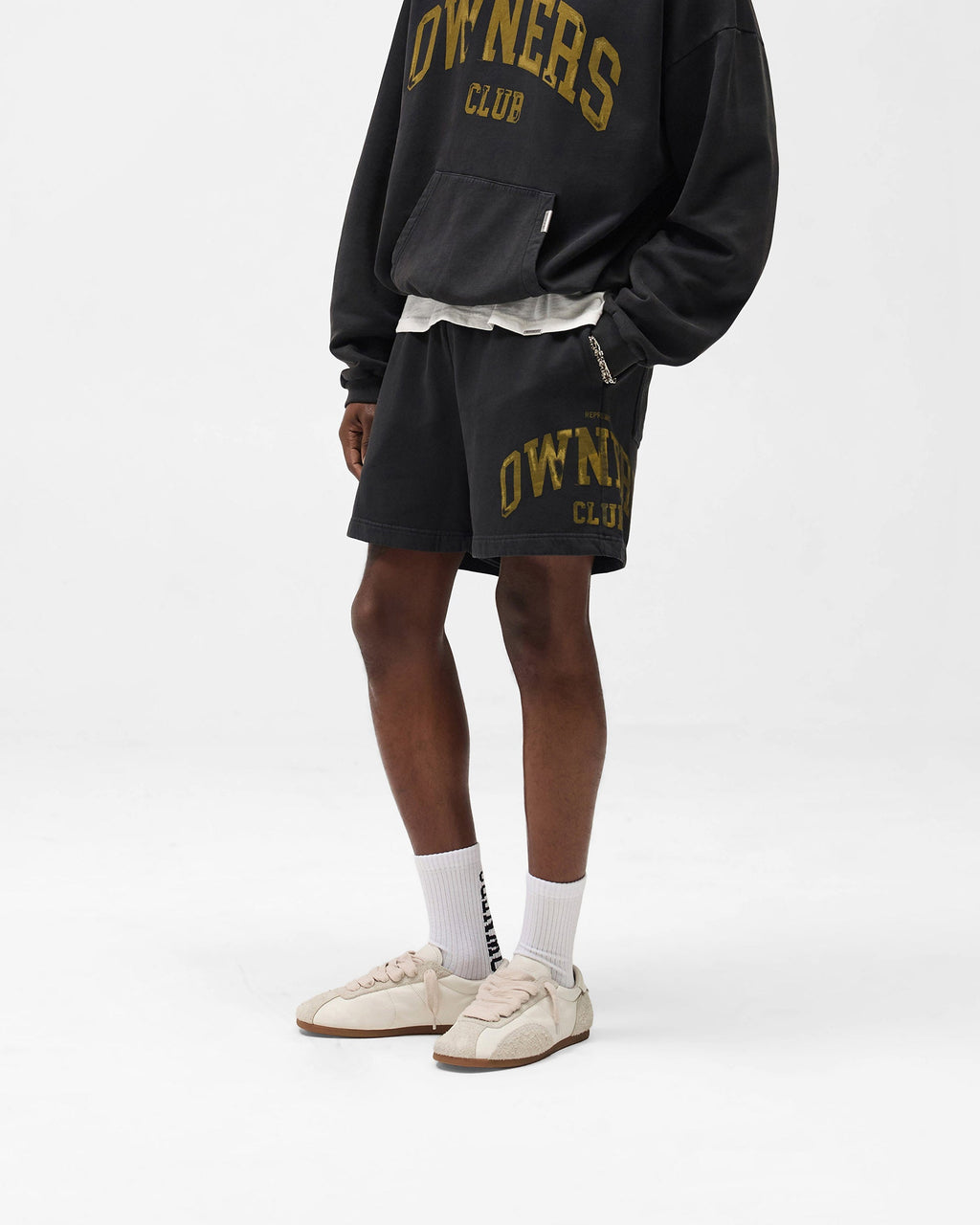 Represent Owners Club Shorts - Faded Black