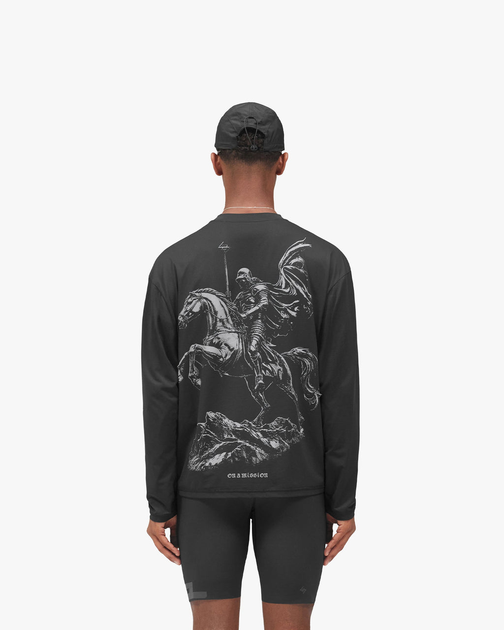 247 Noble Long Sleeve T-Shirt - Jet Black