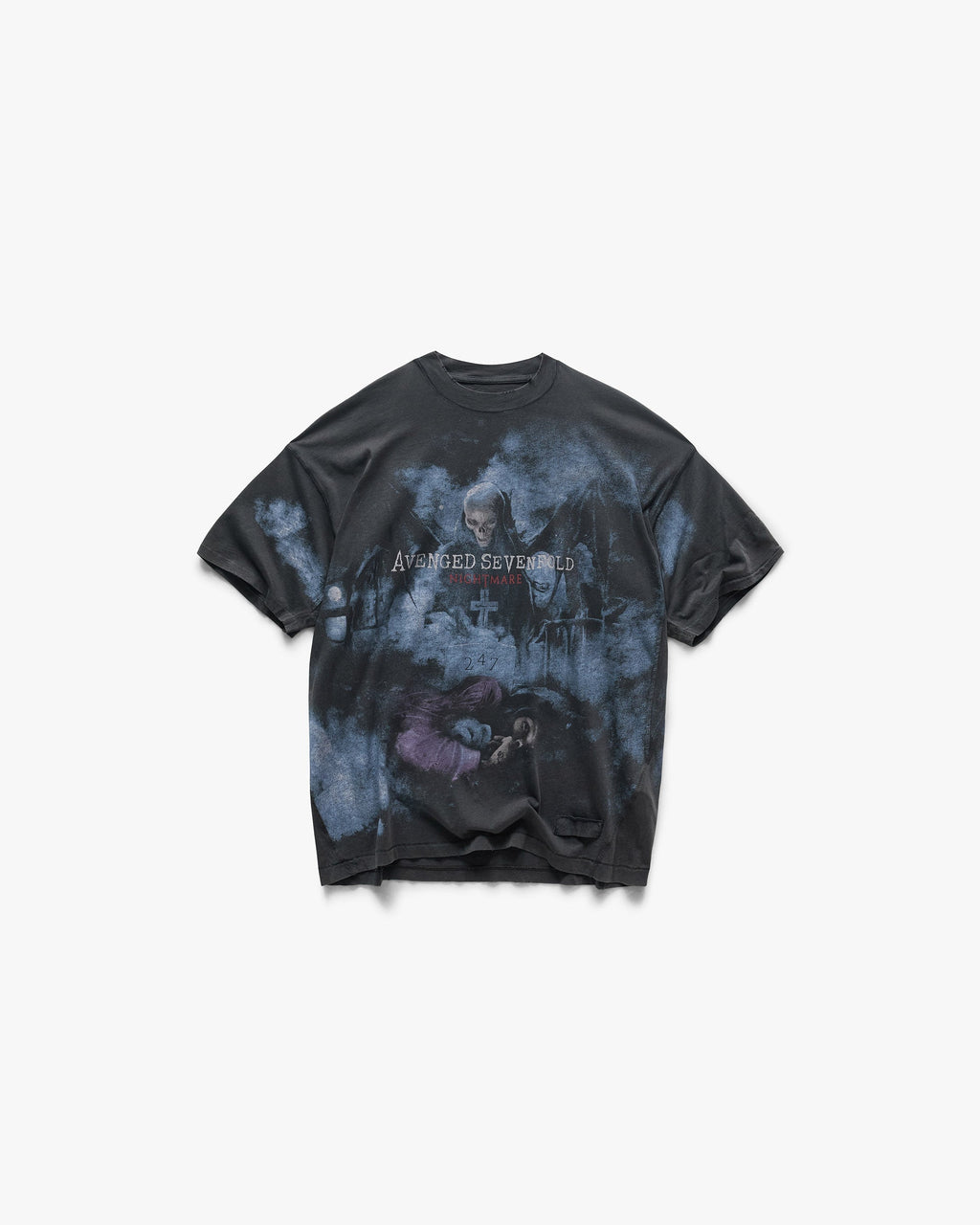247 x Avenged Sevenfold Nightmare T-Shirt - Aged Black