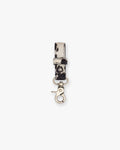 Cowhide Belt Loop - Flat White Jet Black