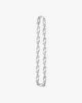 Initial Chain Necklace - Silver