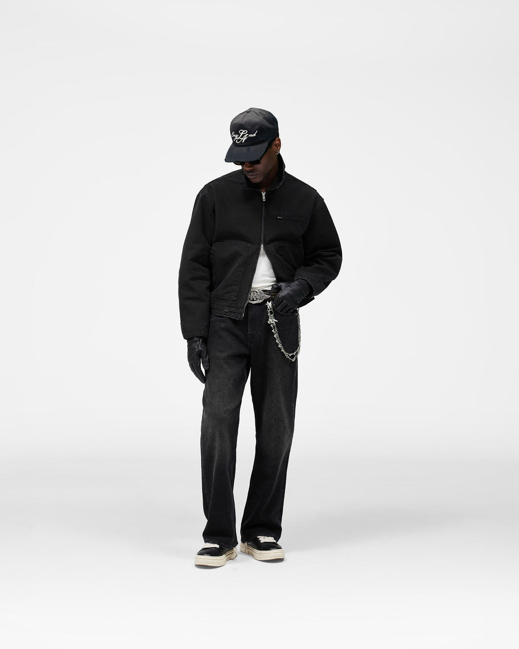 Heaton Workwear Jacket - Washed Black
