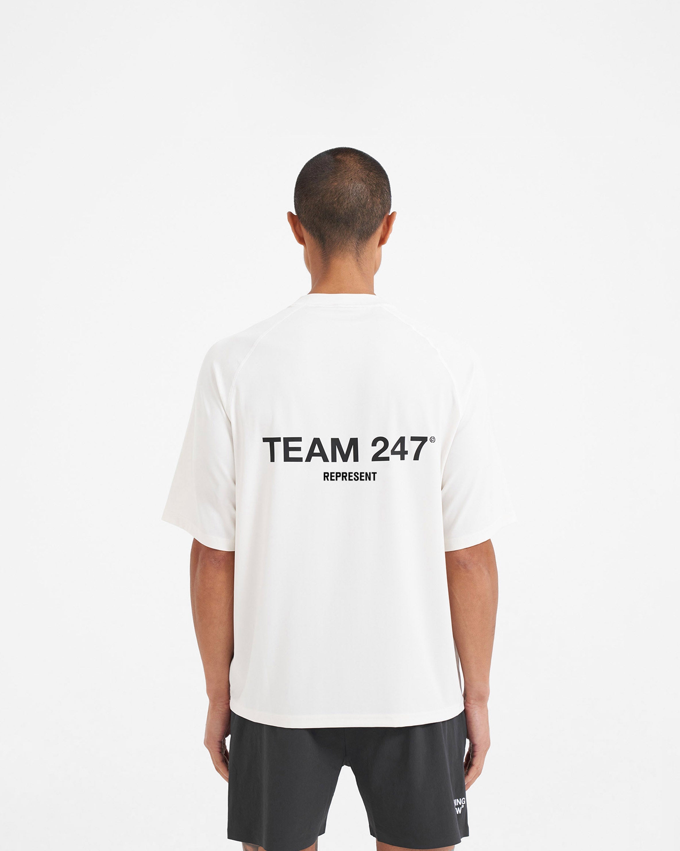 Team 247 Oversized T-Shirt - Flat White