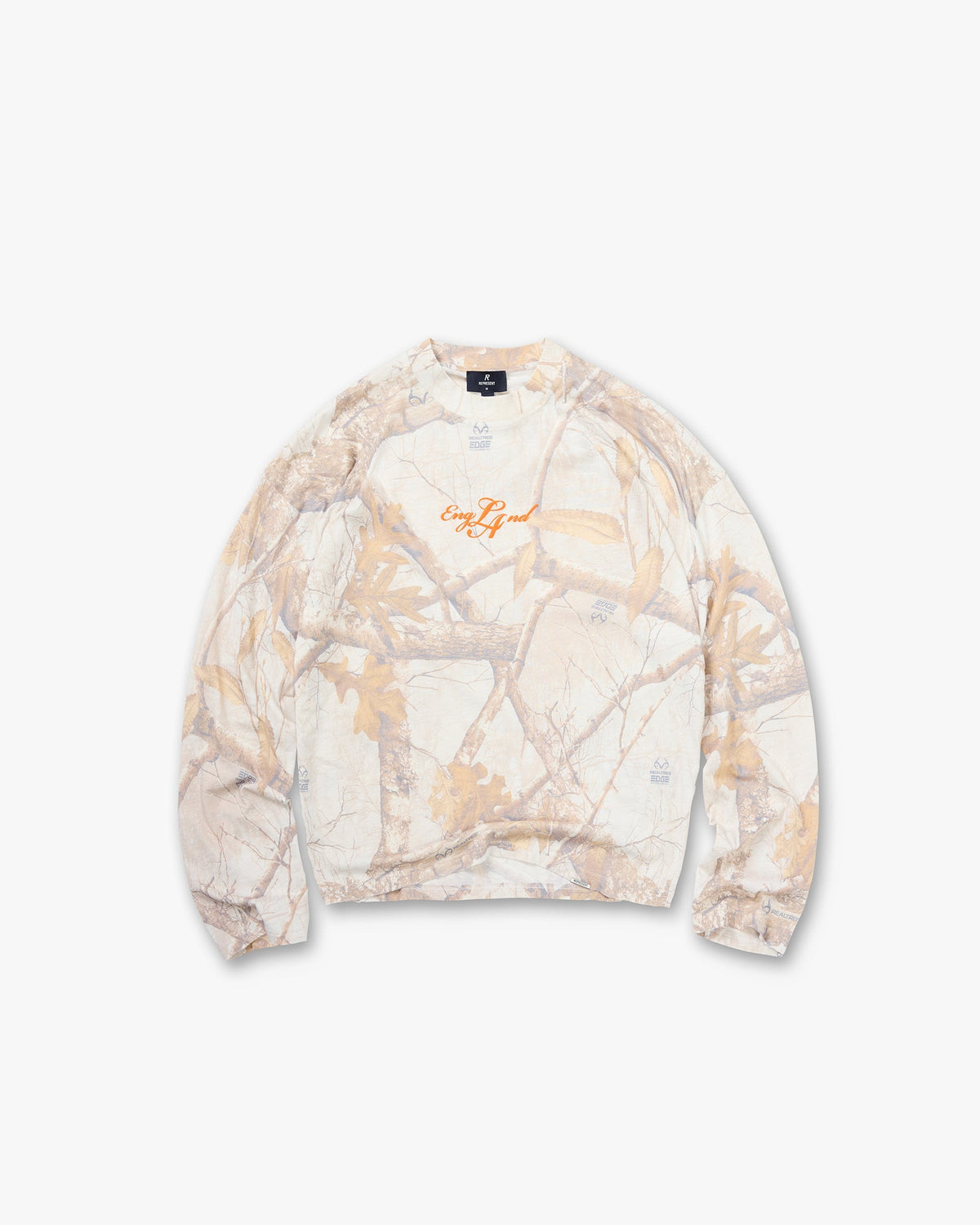 EngLAnd Long Sleeve T-Shirt - Washed White Realtree®