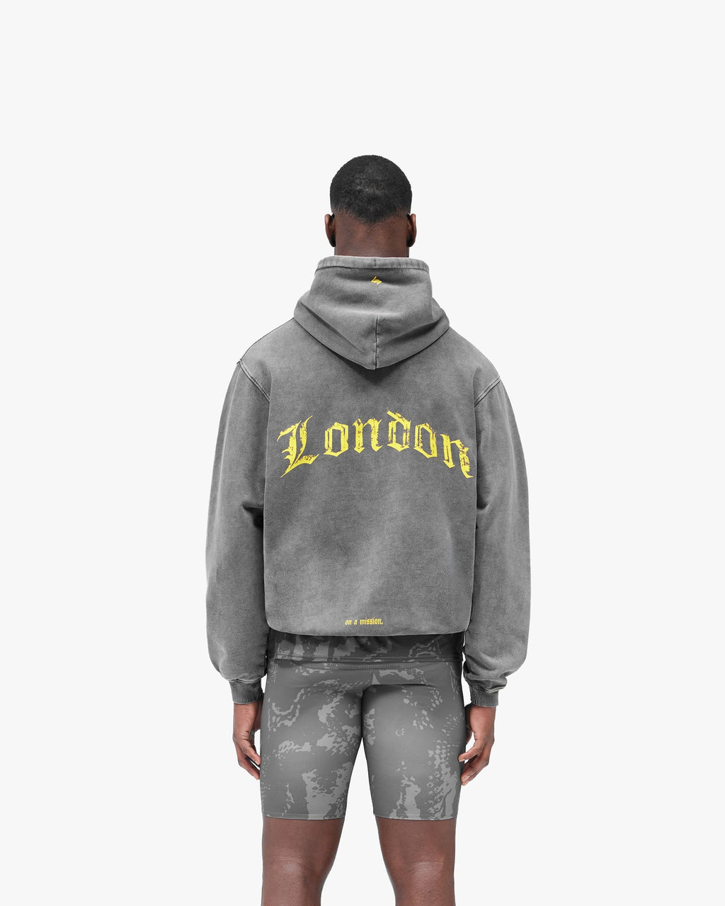247 London Hoodie - Aged Grey