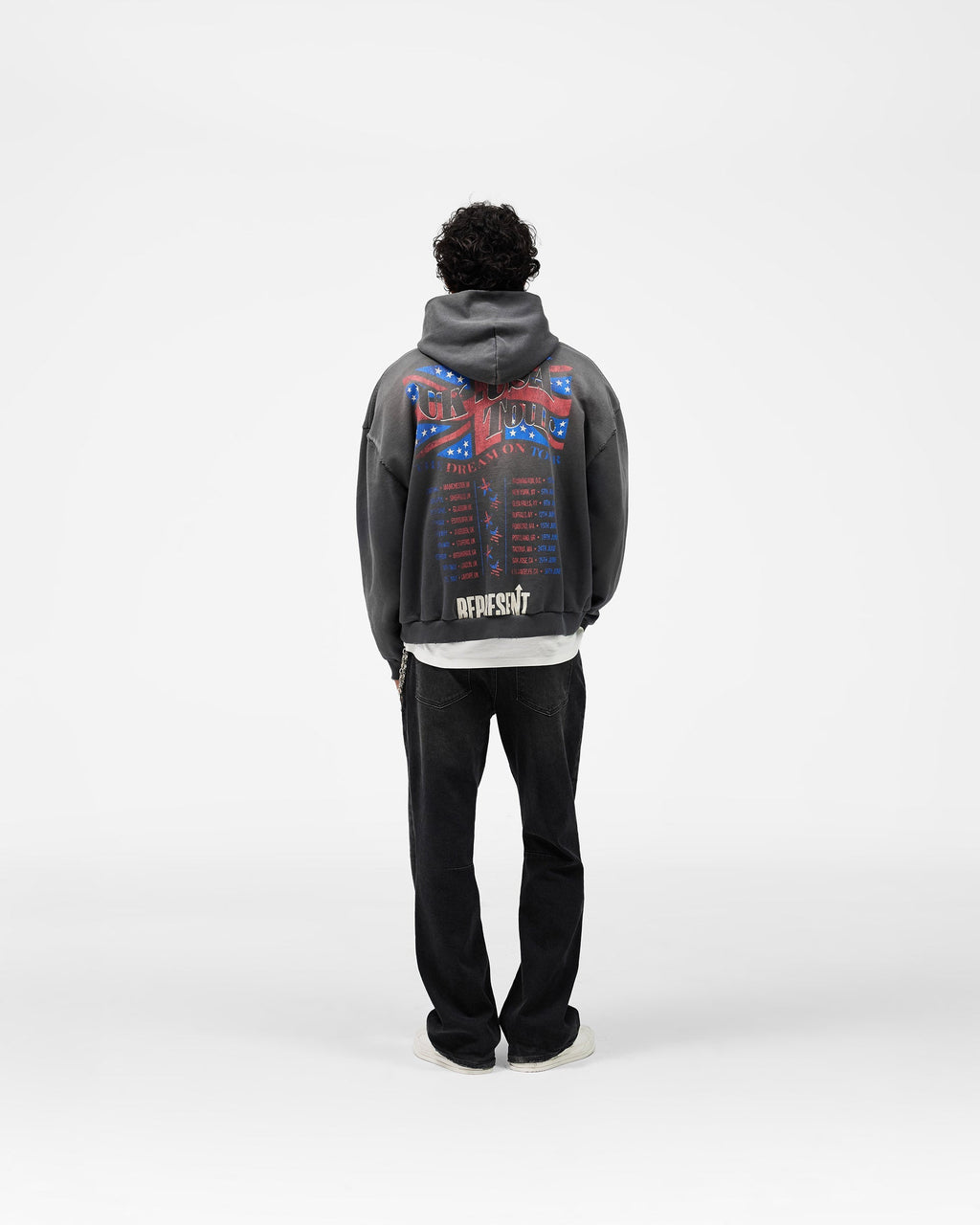 Dream On Tour Hoodie - Sun Fade Grey