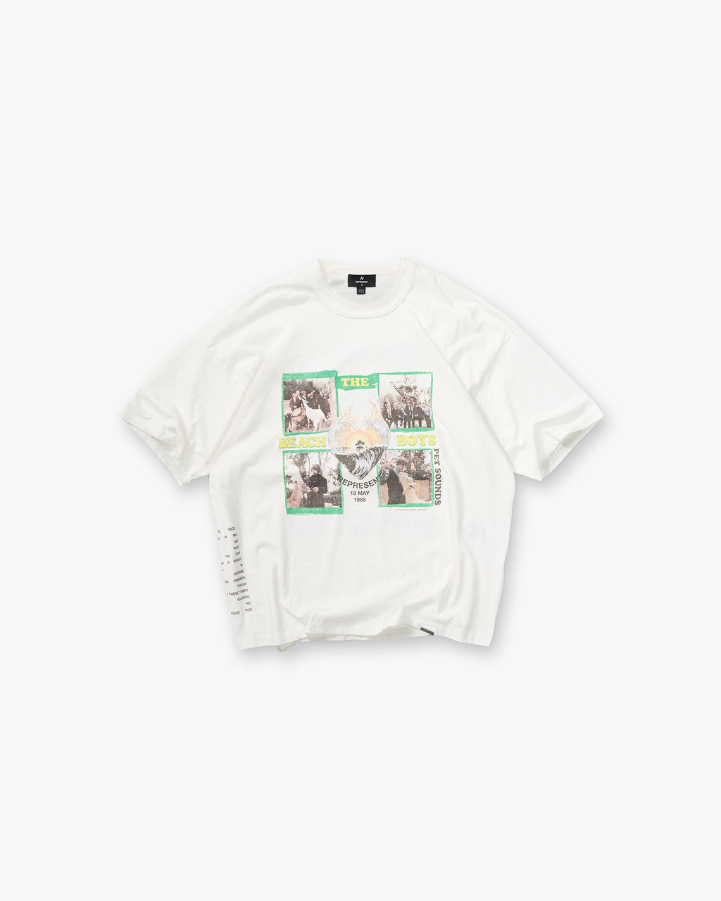 Represent x Beach Boys Pet Sounds T-Shirt - Flat White