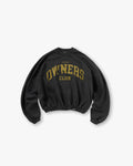 Represent Owners Club Sweater - Faded Black