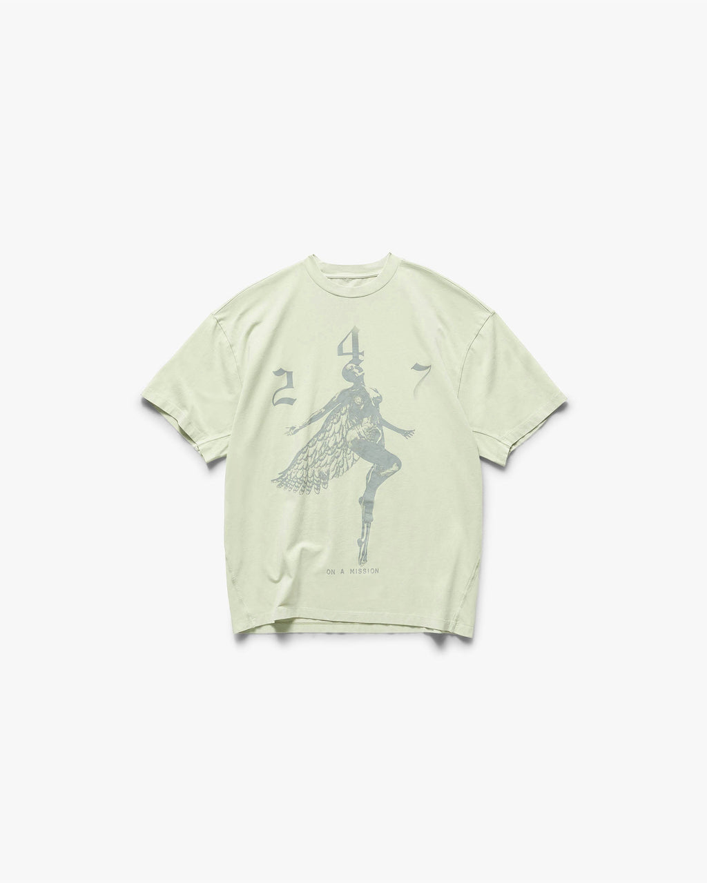 247 Fallen Angel Graphic T-Shirt - Fern