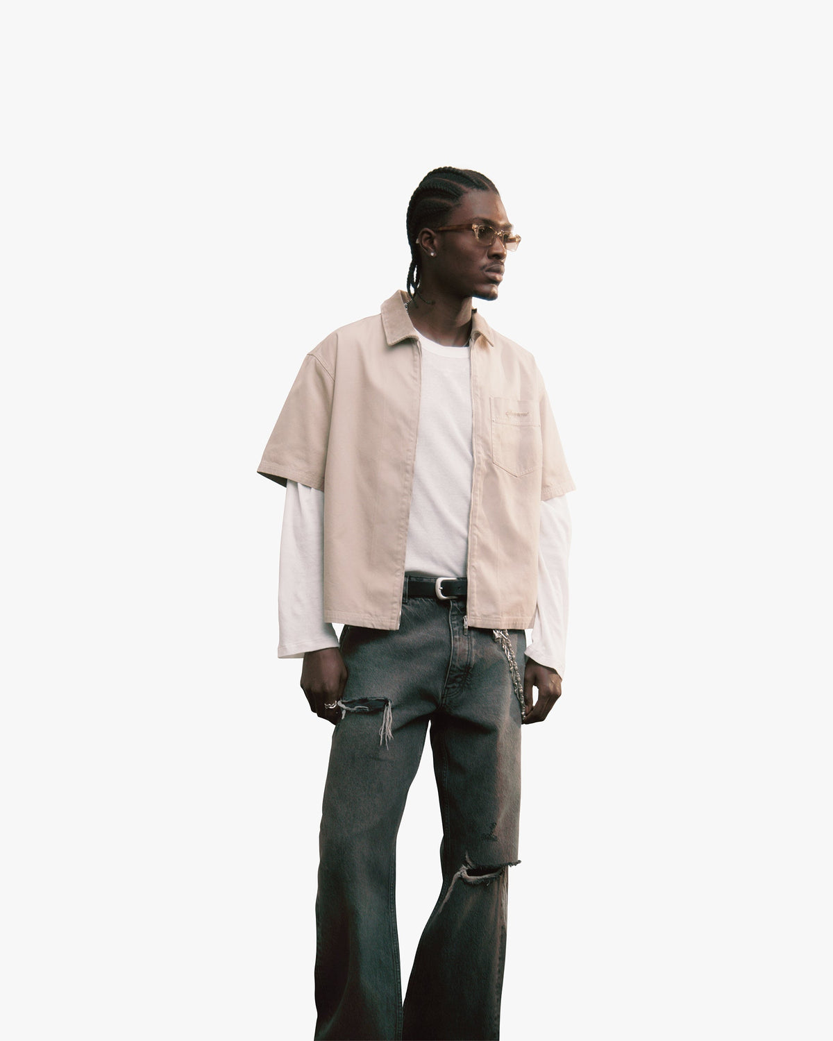 Ramona Shirt - Vintage Khaki
