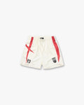 Spike Football Shorts - Flat White