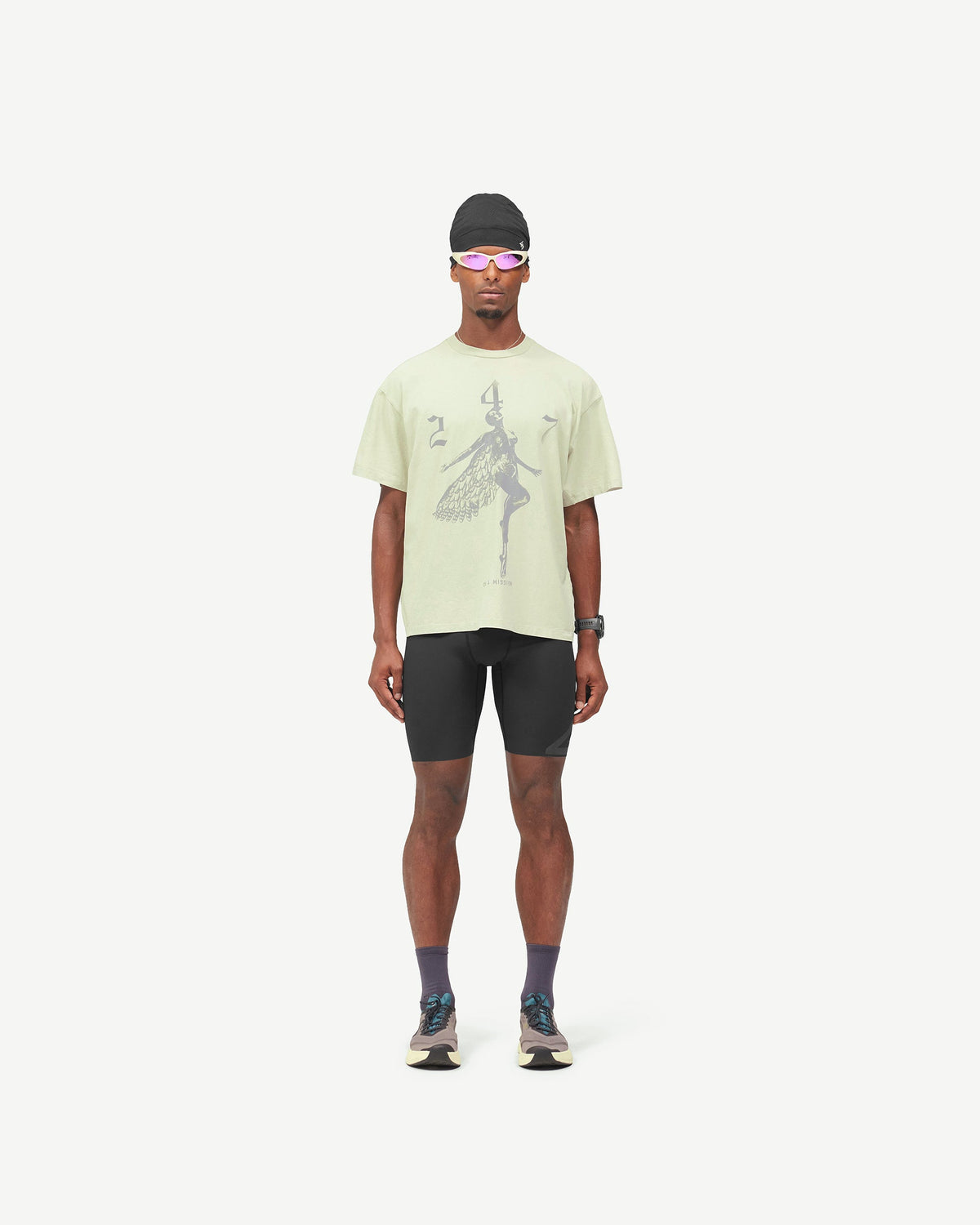 247 Fallen Angel Graphic T-Shirt - Fern