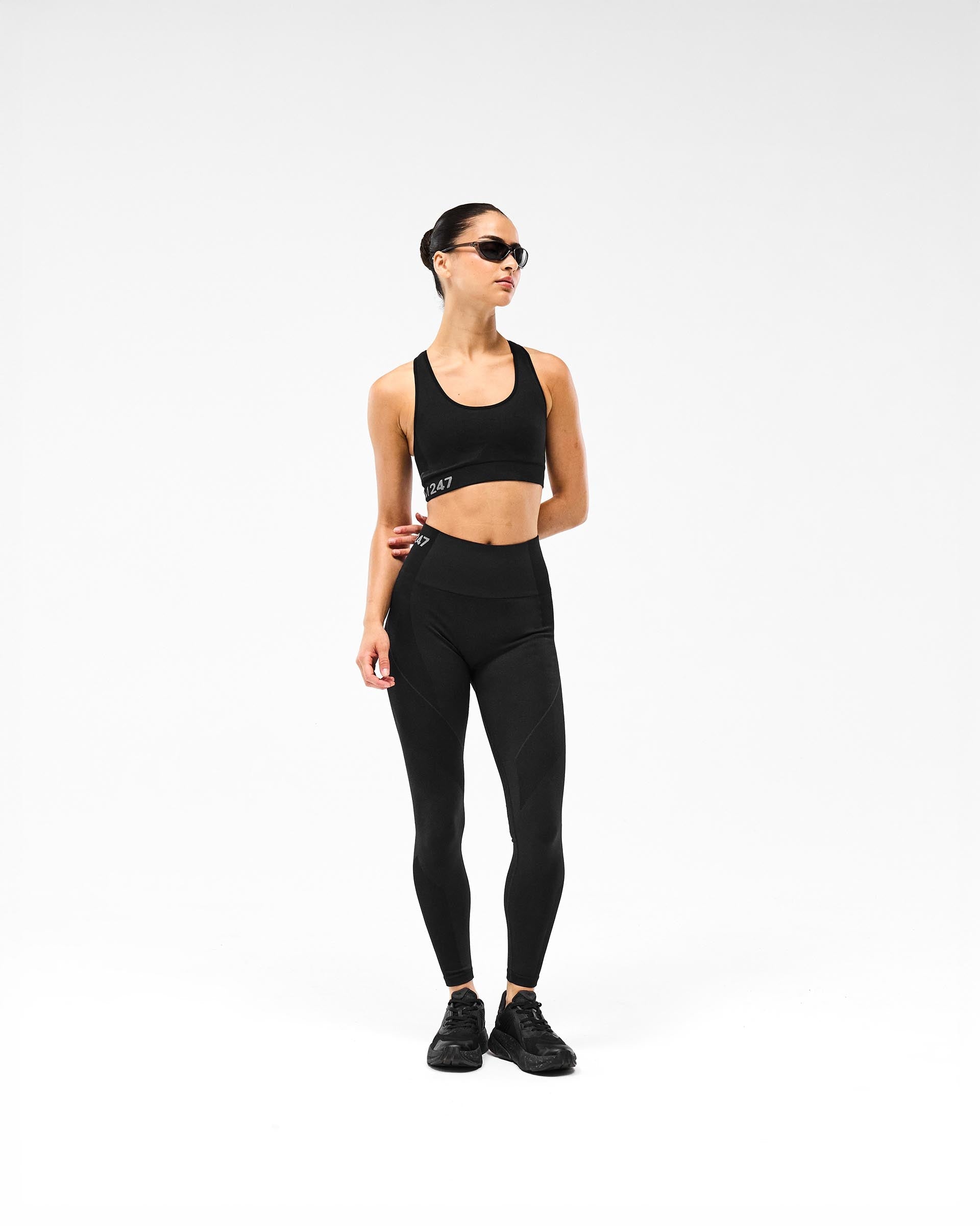 247 Stride Seamless Bra - Black