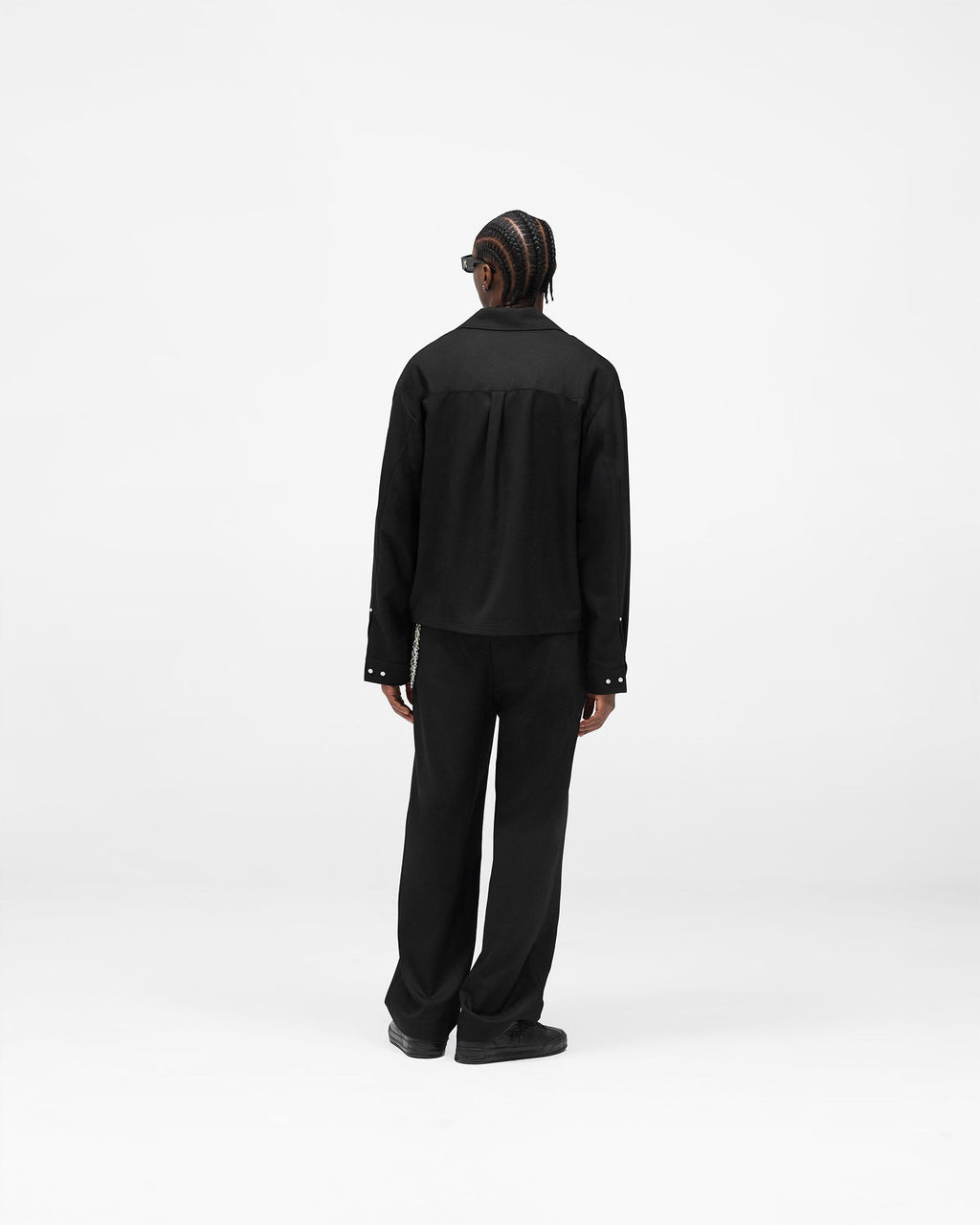 Wool Pant - Jet Black