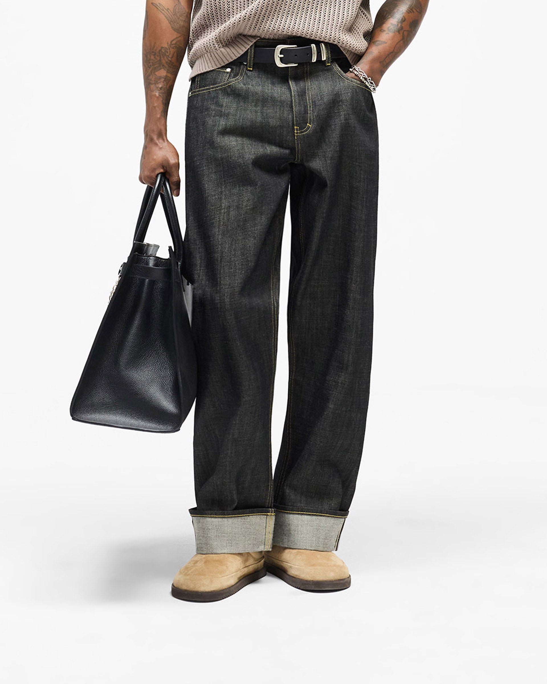 Selvedge Denim - Midnight Black