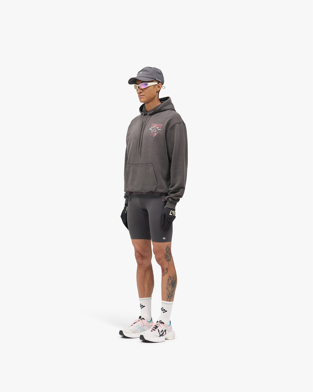 247 Sydney Hoodie - Washed Grey