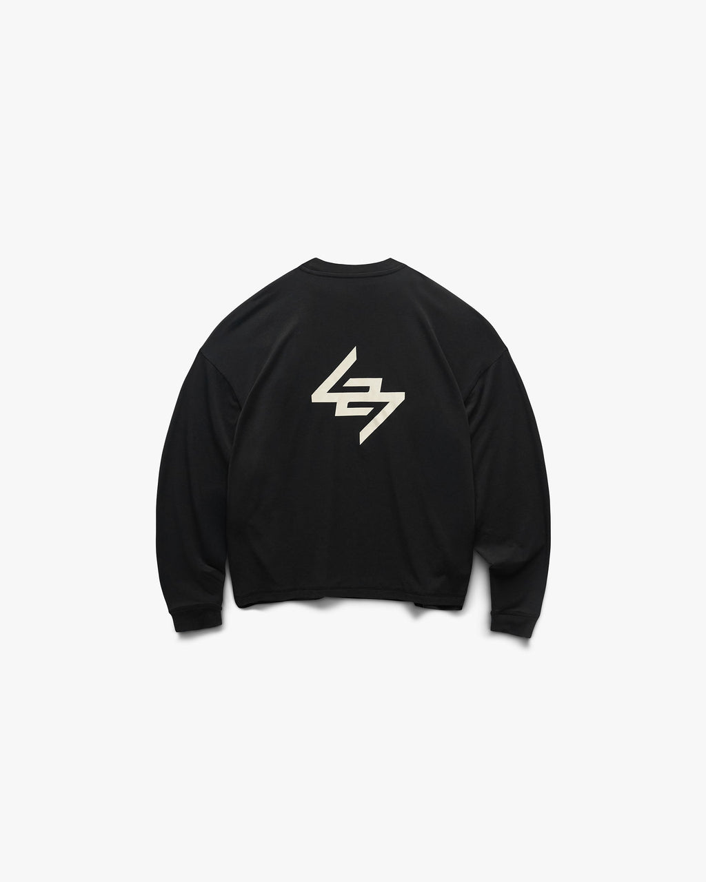 247 DNA Oversized Long Sleeve T-Shirt - Jet Black