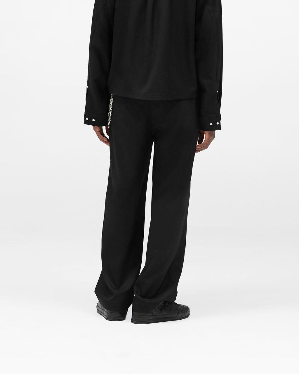 Wool Pant - Jet Black