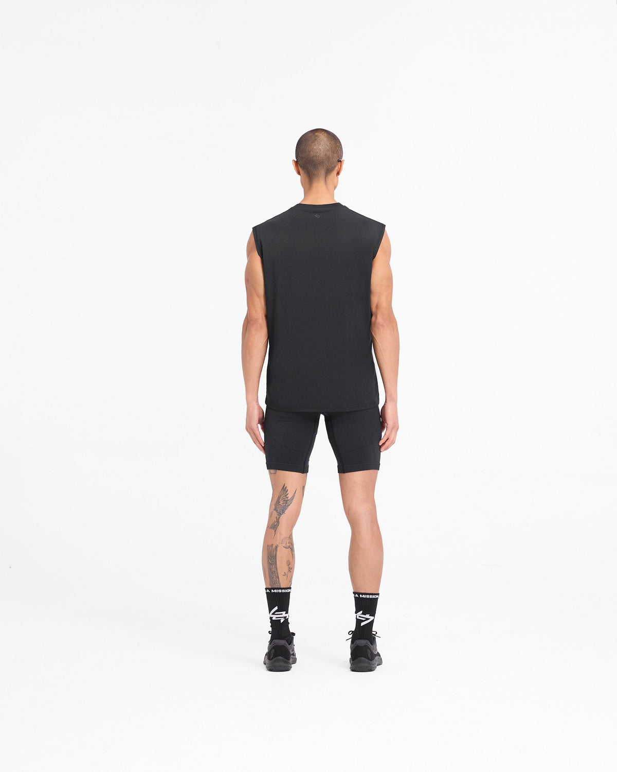 247 DNA Oversized Tank - Jet Black