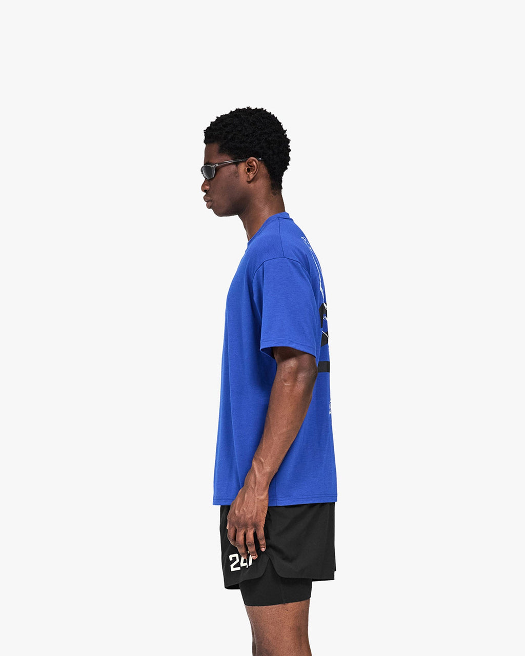 247 Stockholm Oversized T-Shirt - Blue