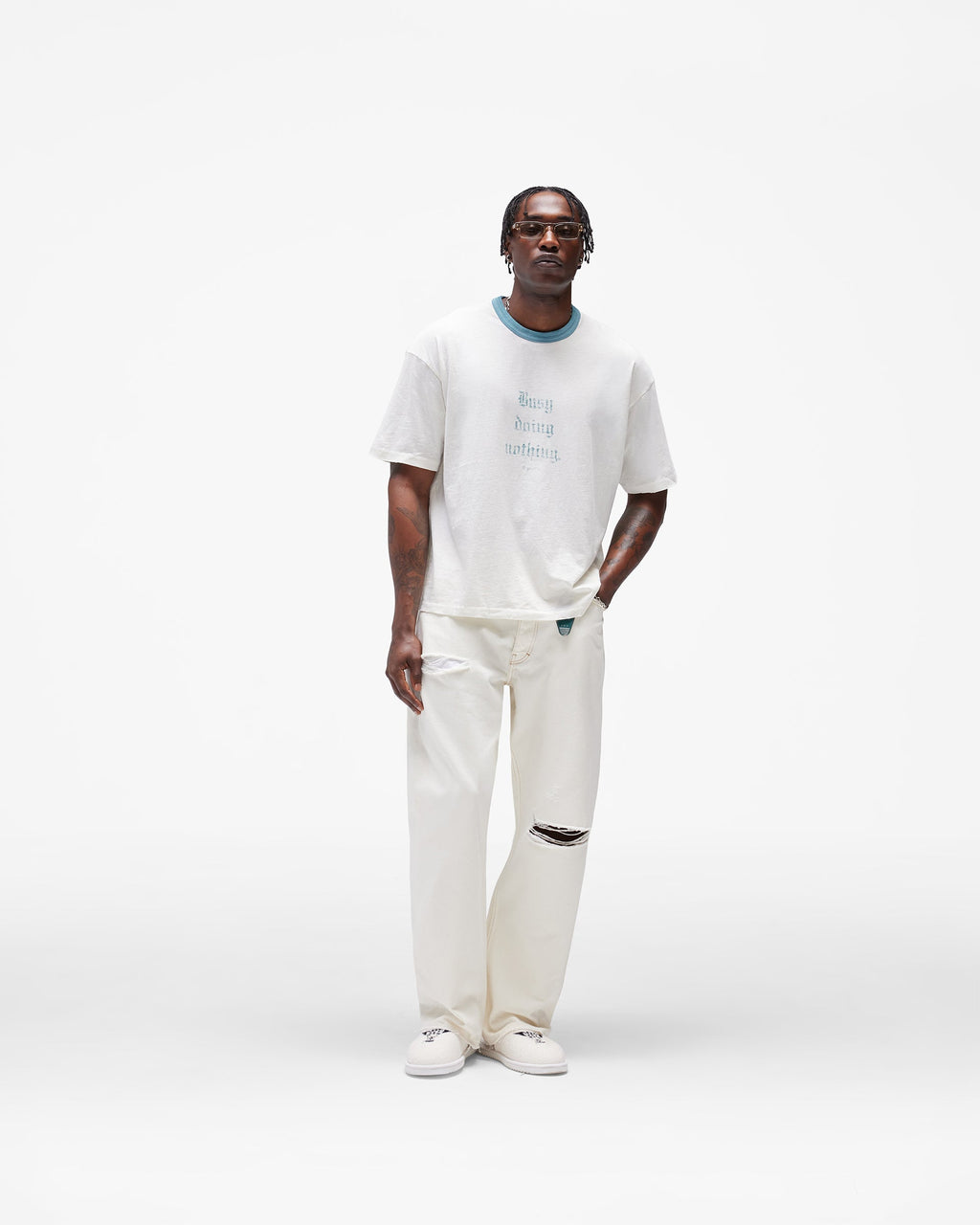Heaton Denim - Vintage White