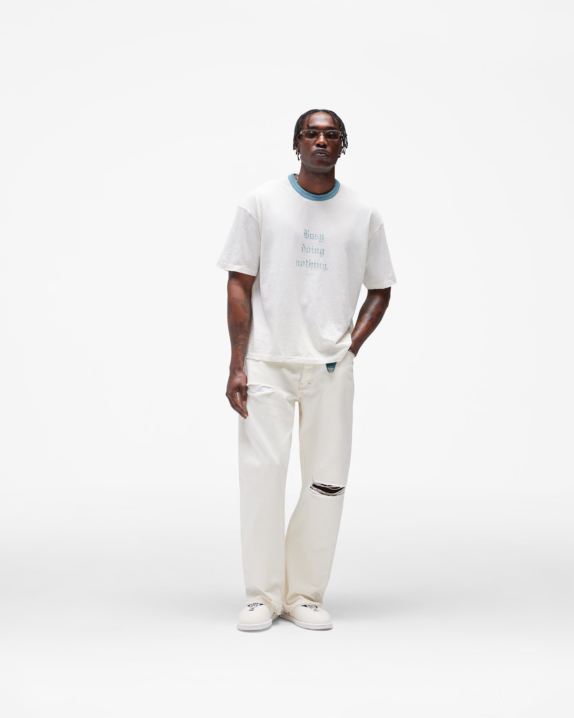 Heaton Denim - Vintage White