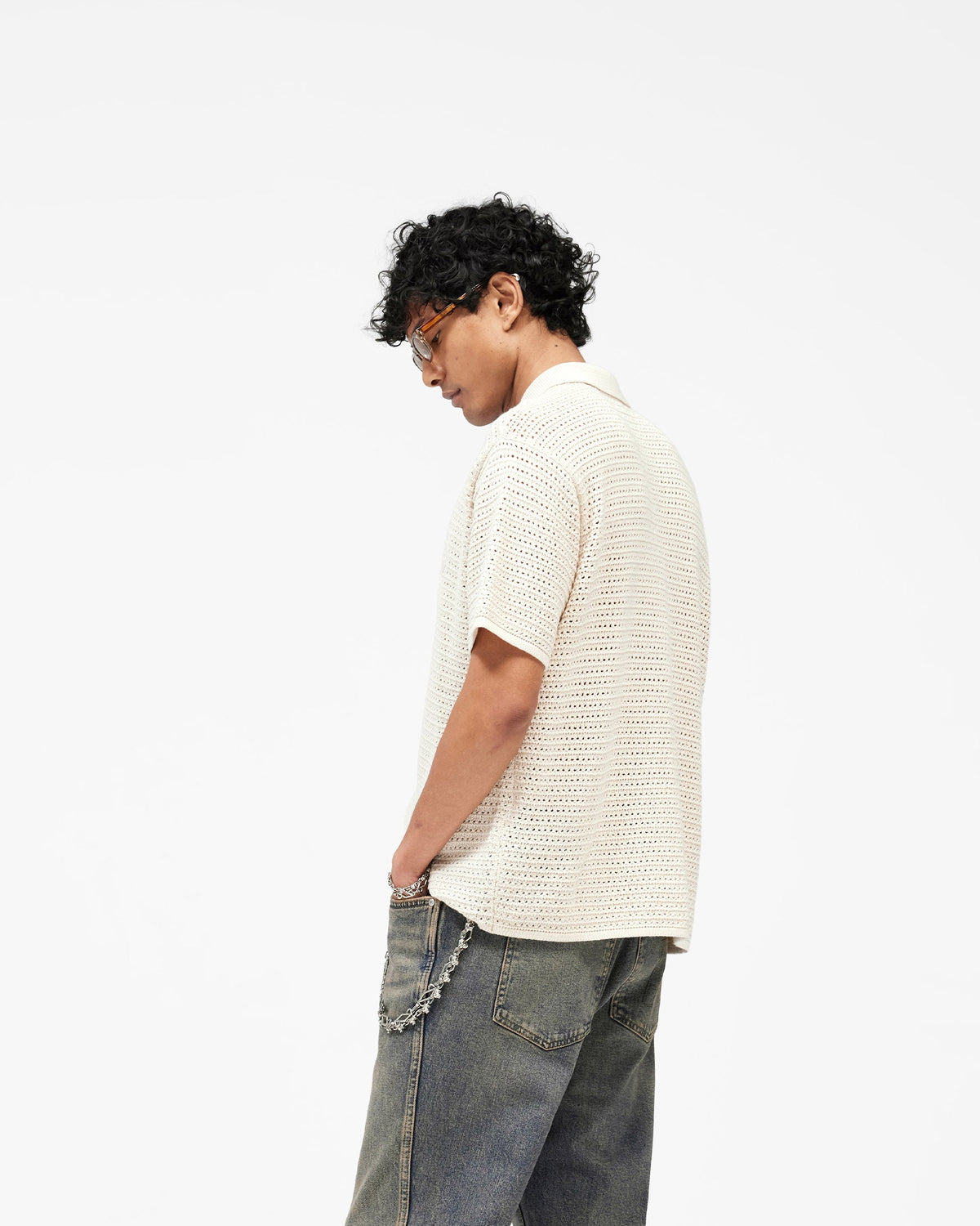 Pico Knit Shirt - Ecru