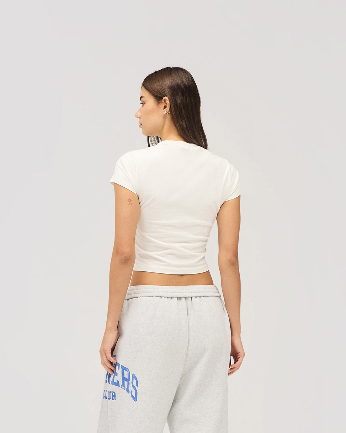 Represent Owners Club Baby Tee - Flat White