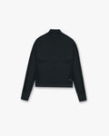 247 Sculpt Seamless Quarter Zip Jacket - Black