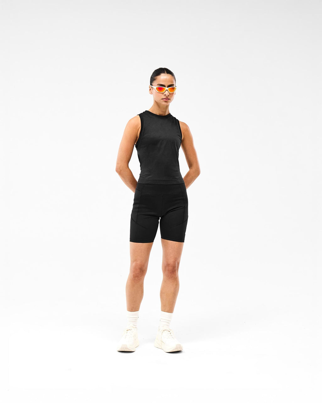247 Ease Seamless Loose Fit Tank - Black