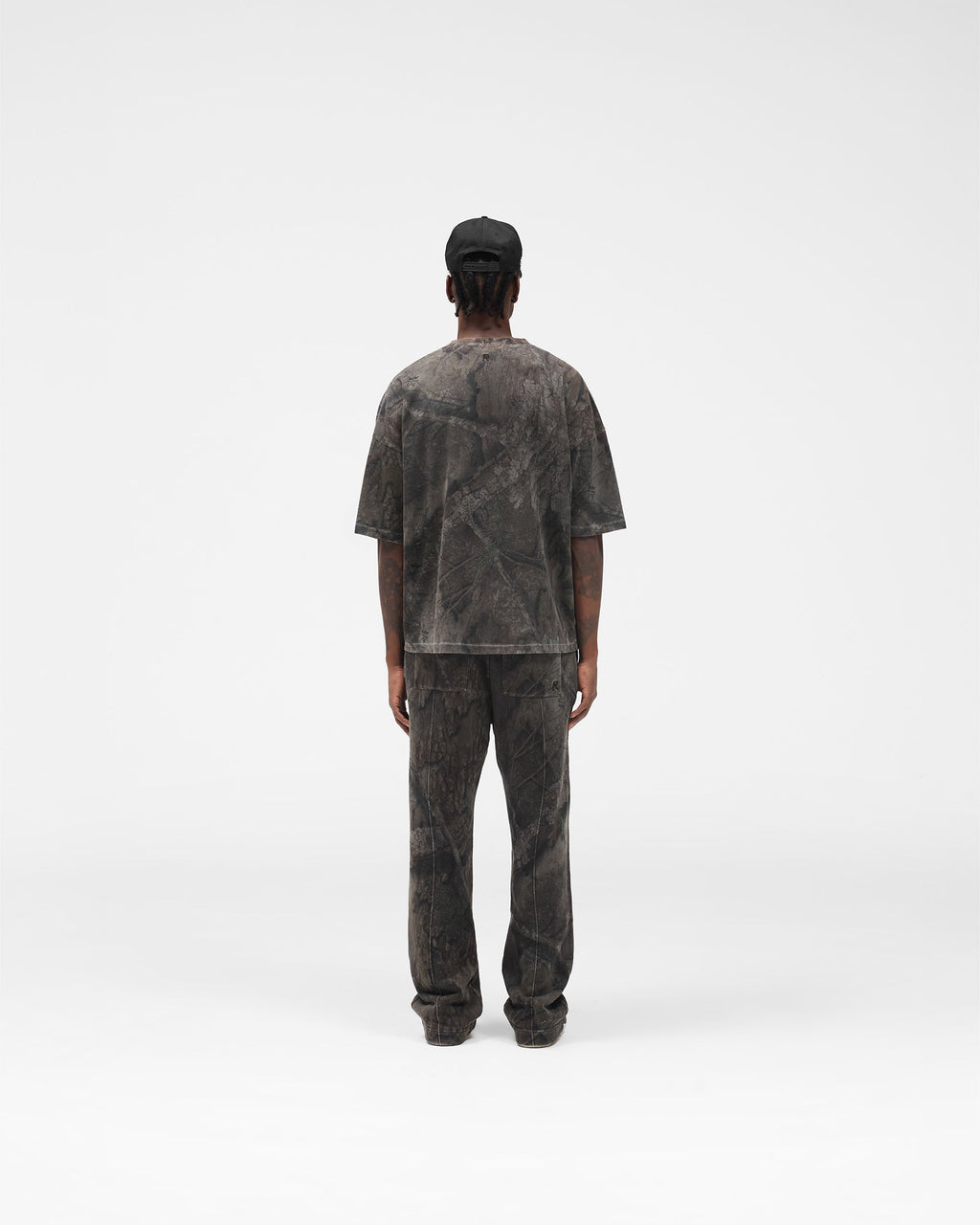 Initial Overdye Realtree® Boxy T-Shirt - Overdyed Black
