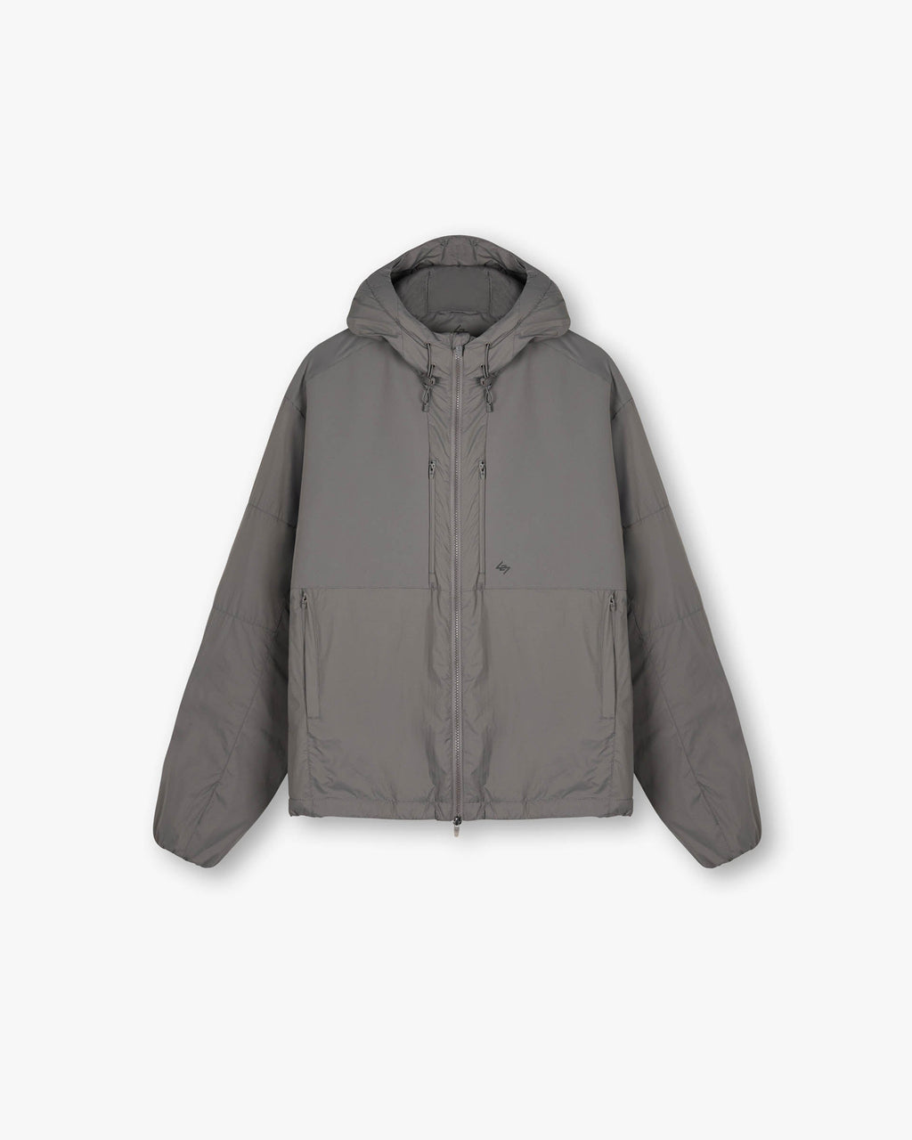 247 Panelled Insulated Jacket - Steel