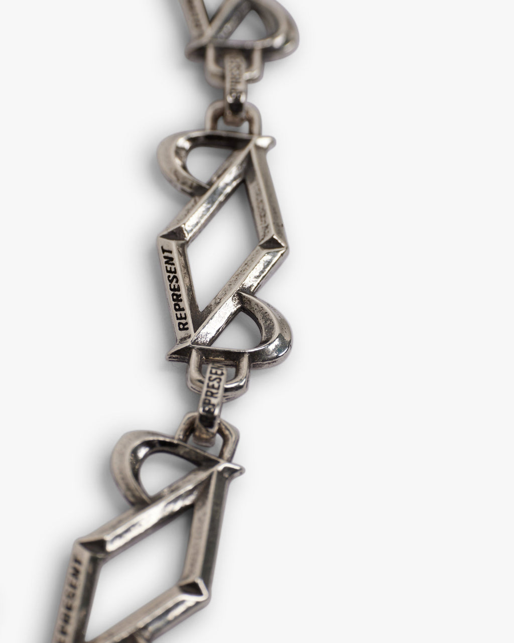 Initial Trouser Chain - Silver