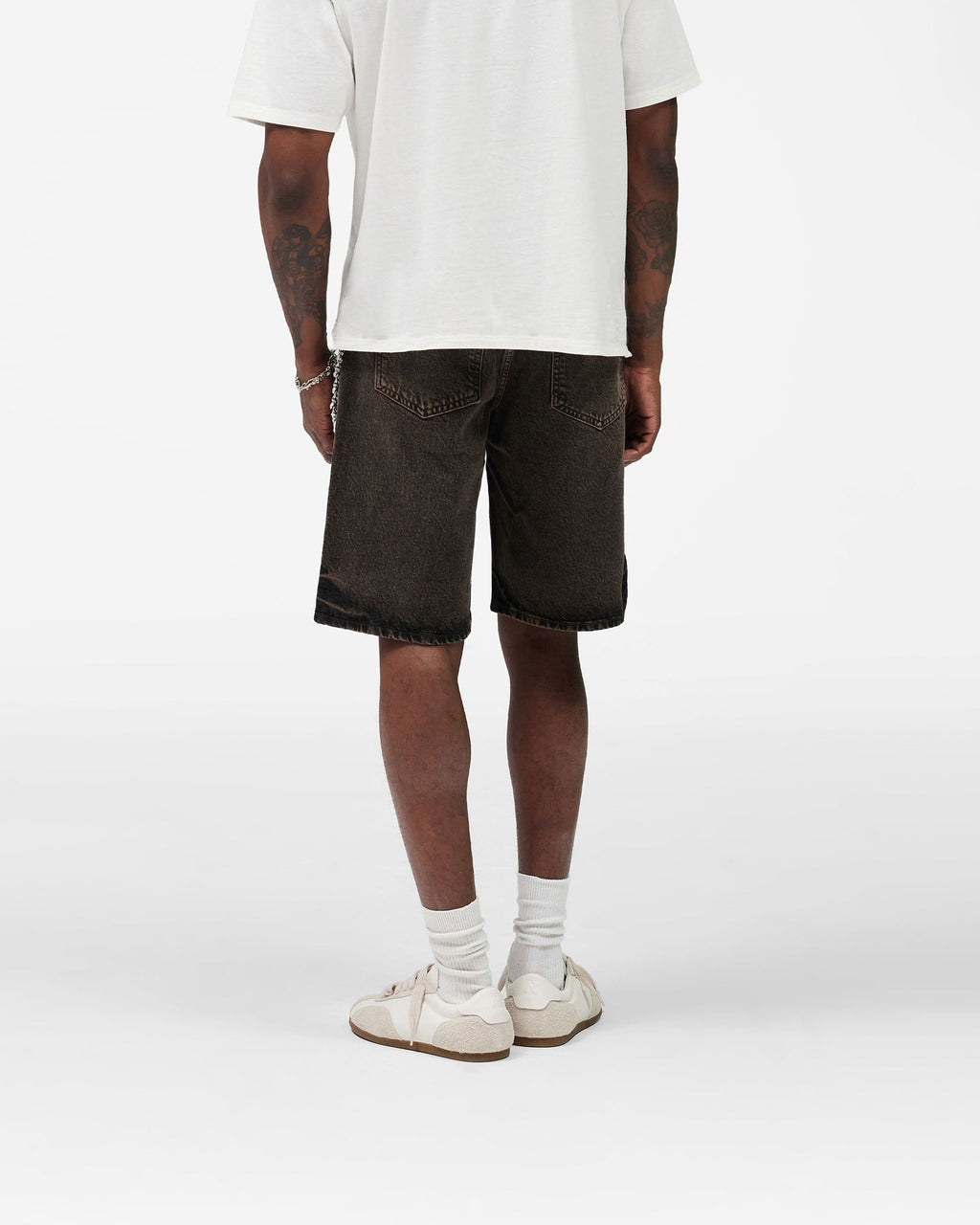 Denim Short - Bark