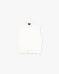 Initial Boxy Tank - Flat White