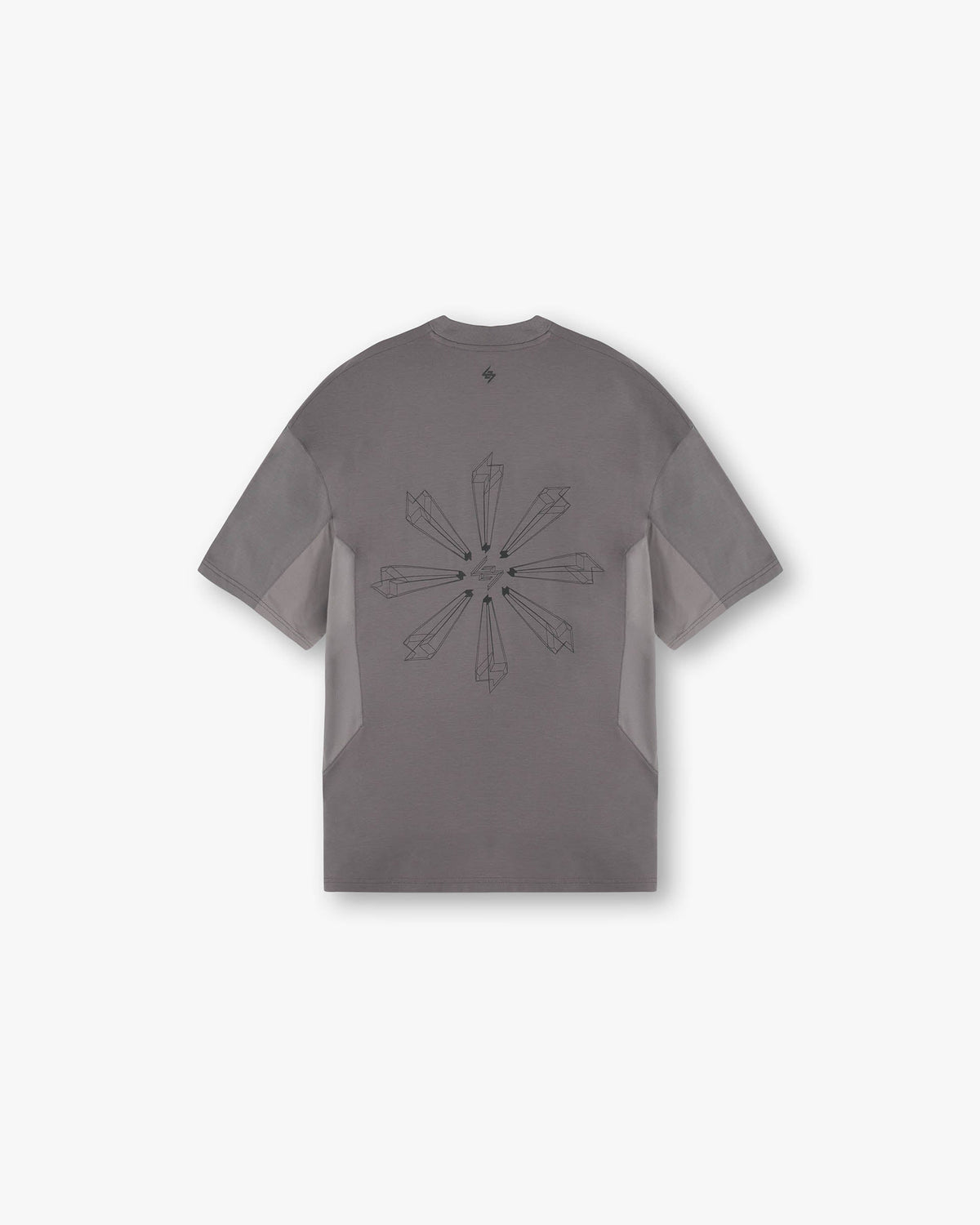 247 Uprising Oversized T-Shirt - Steel